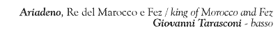 ariadeno - giovanni tarasconi - basso